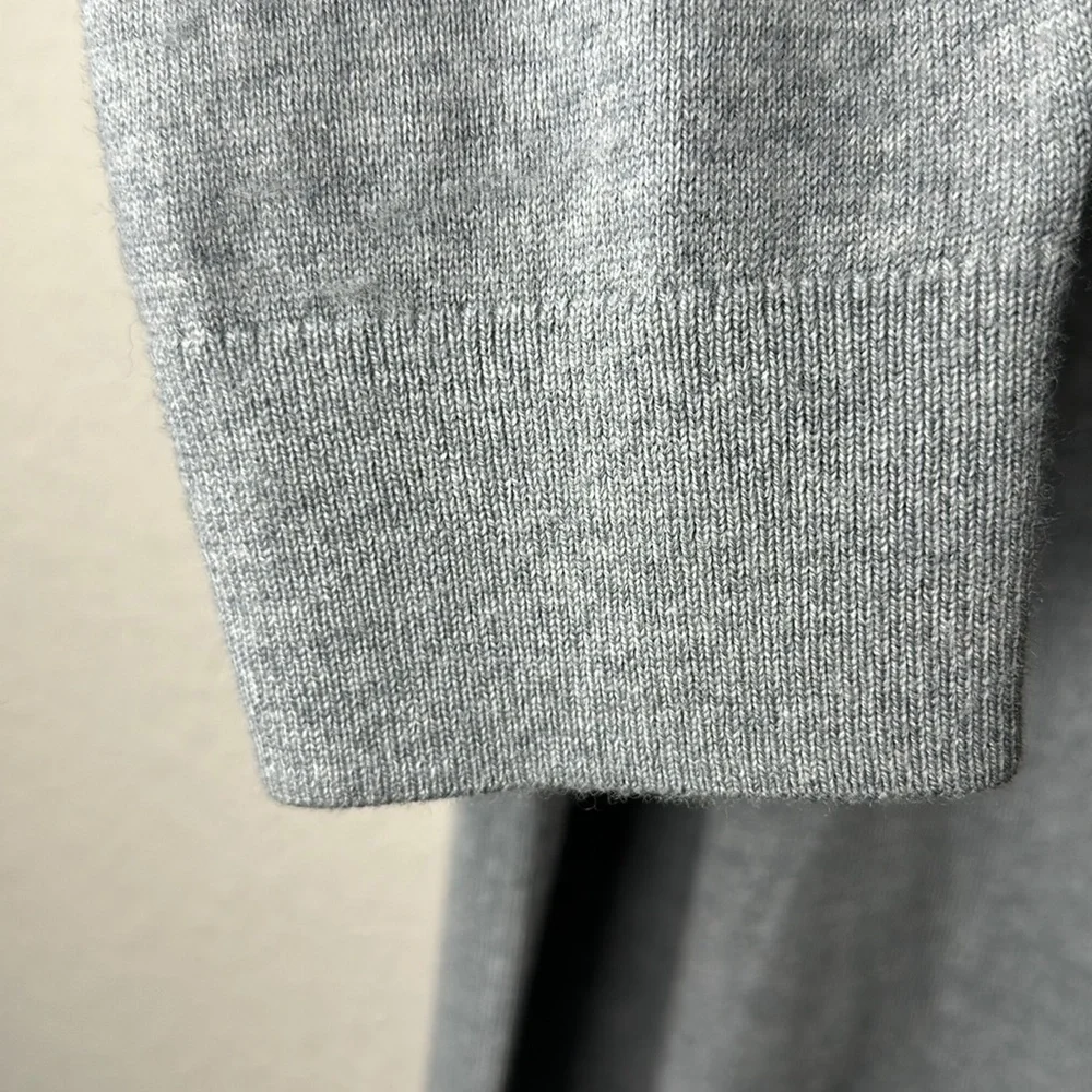 Banana Republic 100% Italian Merino Wool by‎ Baruffa Quarter Zip Sweater Size XL